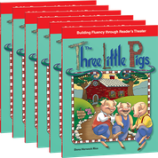 RT Folk and Fairy Tales: The Three Little Pigs 6-Pack with Audio