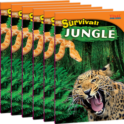 Survival! Jungle Guided Reading 6-Pack