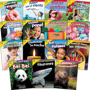 STEAM Readers Grade K 6-Pack Spanish Collection (15 Titles, 90 Readers)