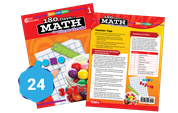 180 Days of Math for First Grade 24-Book Set