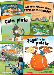 Text Pairs: Plants, Animals, Earth Grade K Spanish: 6Book Set