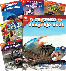 Smithsonian Informational Text: The Natural World Spanish Grades 2-3: 6-Book Set