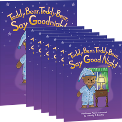 LLL: Teddy Bear, Teddy Bear, Say Good Night 6-Pack with Lap Book