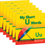 My Short U Words 6-Pack