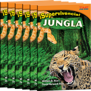 ¡Supervivencia! Jungla Guided Reading 6-Pack