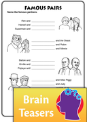 Critical Thinking Activities Level 3: Groups and Pairs