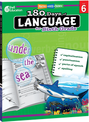 180 Days of Language for Sixth Grade ebook
