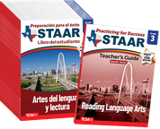 Practicing for Success: STAAR Reading Language Arts Grade 3 25-Pack (Spanish Version)