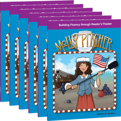 RT American Tall Tales and Legends: Molly Pitcher 6-Pack with Audio
