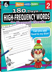 180 Days of High-Frequency Words for Second Grade ebook
