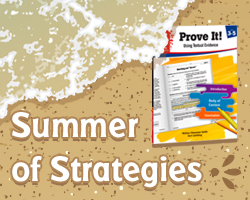 Summer of Strategies: Using Text Evidence in Reading