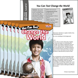 You Can Too! Change the World Guided Reading 6-Pack