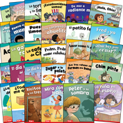 Fiction Readers Spanish Grade K 6-Pack Collection (30 Titles, 180 Readers)