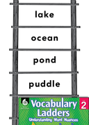 Vocabulary Ladder for Amount of Water