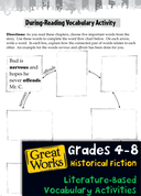Literature-Based Vocabulary Activities Historical Fiction: Grades 4-8