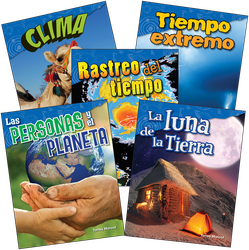 Earth and Space Science Grade 3 Spanish: 5-Book Set