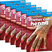 Manualidades: Diseños con alheña (Make It: Henna Designs) 6-Pack