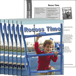 Recess Time Guided Reading 6-Pack