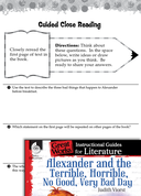 Alexander and the Terrible, Horrible: Close Reading and Text-Dependent Questions