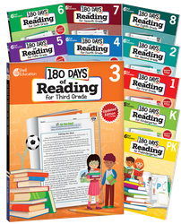 180 Days of Reading 2nd Ed Complete 10-Book Set