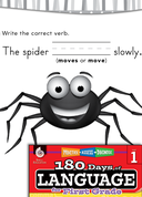 Daily Language Practice for First Grade: Week 8