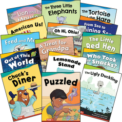 Fiction Readers Grade K 6-Pack Collection (30 Titles, 180 Readers)