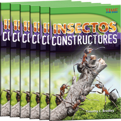 Insectos constructores Guided Reading 6-Pack