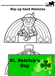 St. Patrick's Day Activities: Pop-Up Card Patterns and Other Art Activities
