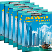 Engineering Marvels: Buildings Around the World: Nets and Surface Area 6-Pack