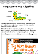 The Very Hungry Caterpillar Language Learning Activities