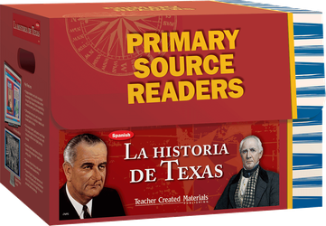 Primary Source Readers: La historia de Texas (Texas History) Kit (Spanish Version)
