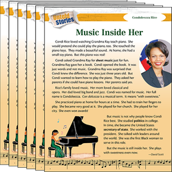 Condoleezza Rice: Music Inside Her 6-Pack