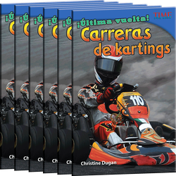 ¡Última vuelta! Carreras de kartings Guided Reading 6-Pack