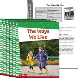 The Ways We Live Guided Reading 6-Pack