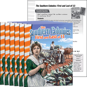 The Southern Colonies: First and Last of 13 6-Pack for California