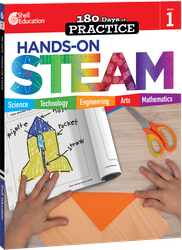 180 Days: Hands-On STEAM: Grade 1 ebook