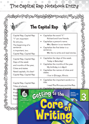 Writing Lesson: The Capital Letter Rap Level 3