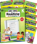 180 Days Bundle Grade K: 8-Book Set