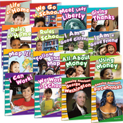 Primary Source Readers Grade K 6-Pack Collection (16 Titles, 96 Readers)