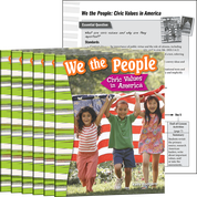We the People: Civic Values in America 6-Pack for California