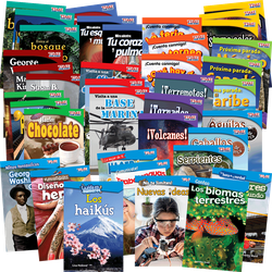 Nonfiction Readers Grade 2 Spanish 6-Pack Collection (38 Titles, 228 Readers)