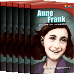 Anne Frank: Una luz en la oscuridad Guided Reading 6-Pack