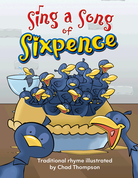 Sing a Song of Sixpence Big Book with Lesson Plan