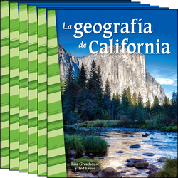 La geografia de California (Geography of California) 6-Pack for California