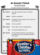 An Ancestor Potluck: Reader's Theater Script and Lesson