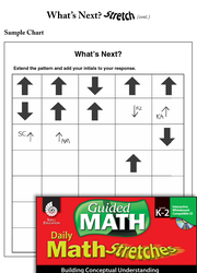 Guided Math Stretch: Patterns: What's Next? Grades K-2