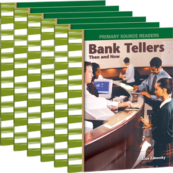 Bank Tellers Then and Now 6-Pack