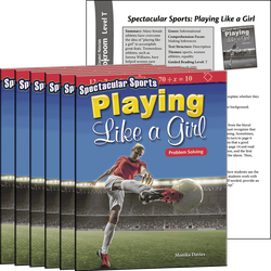 Spectacular Sports: Playing Like a Girl: Problem Solving Guided Reading 6-Pack