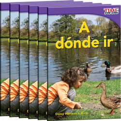 A dónde ir Guided Reading 6-Pack