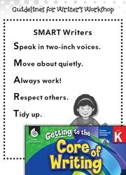 Writing Lesson: Guidelines for Writer's Workshop Level K